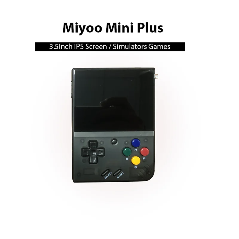 

Классическая портативная игровая консоль Miyoo Mini Plus с IPS-экраном 3,5 дюйма, операционная система Linux, портативная ретро-система, Классические игровые эмуляторы