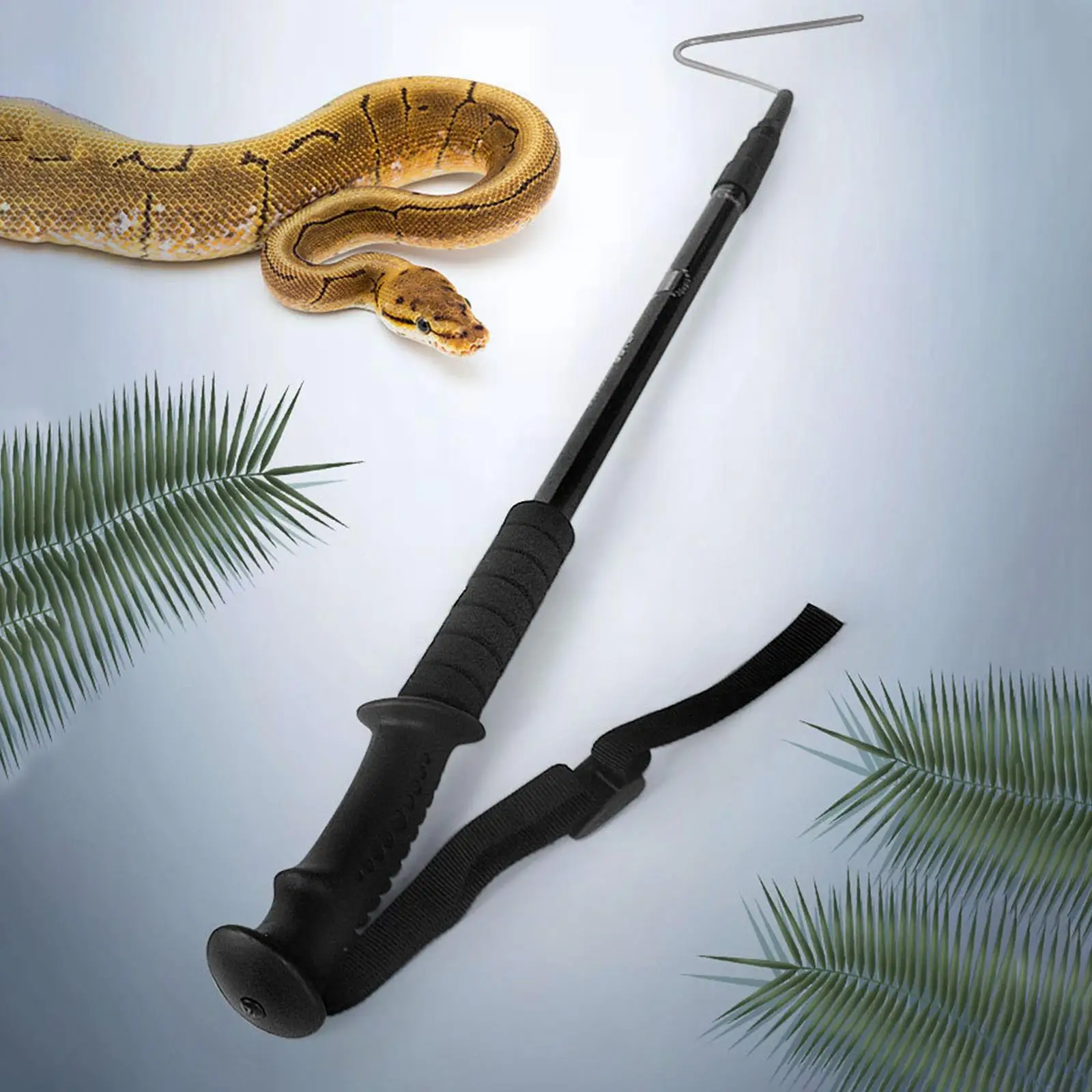 Extensible Telescoping Retractable Stainless Hook Reptile Hook Catcher for Ball