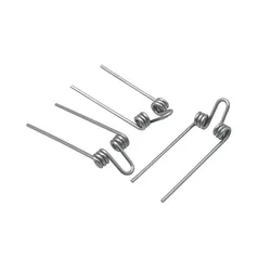 10PCS Wire diameter 1.2mm OD 5.5mm Torsion Spring Custom Stainless Steel Double Double Torsion Spring