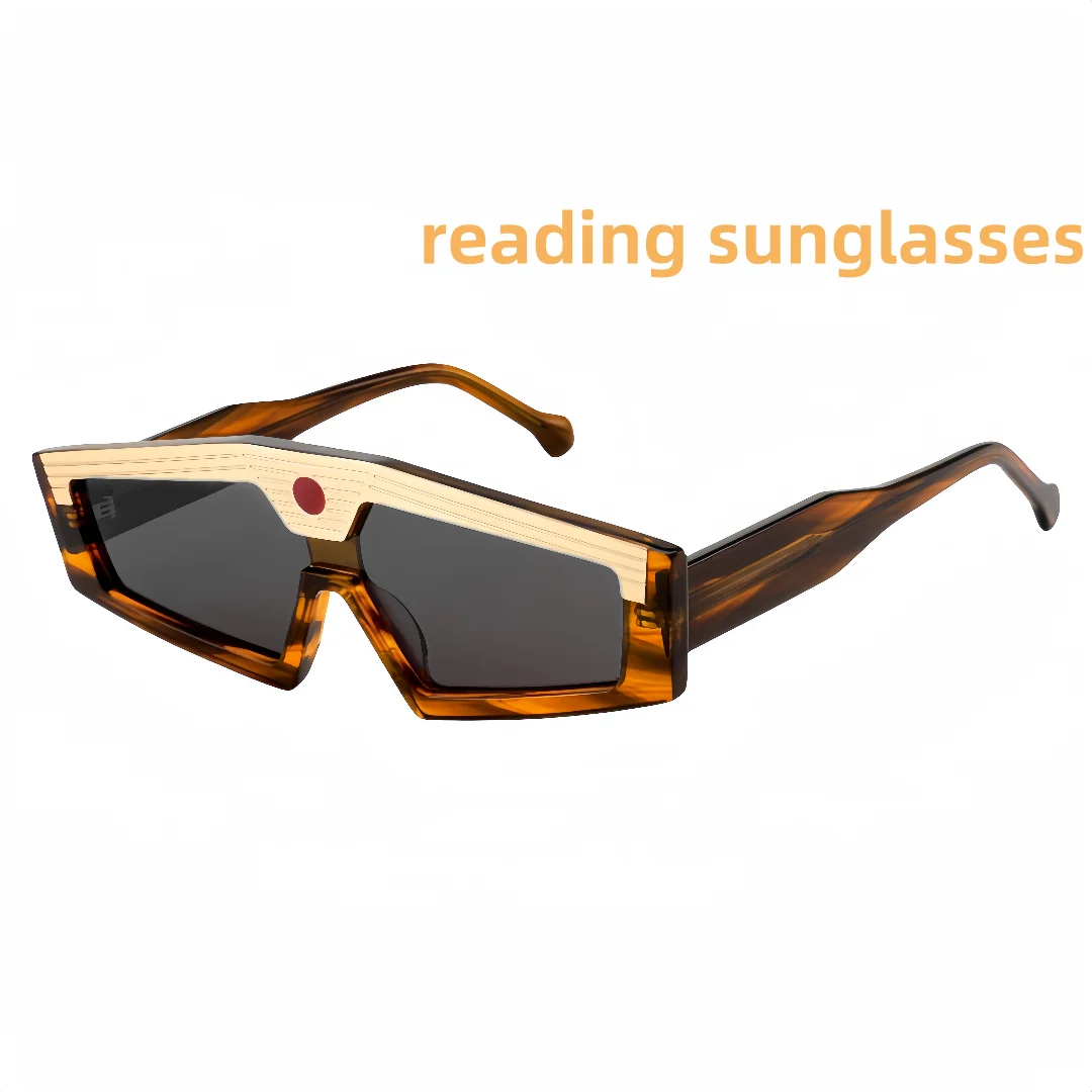 +100 +125 +150 +175 Men Acetate Glasses Sunglasses Outdoor Riding Myopia Hyperopic Optical Prescription Customize Female