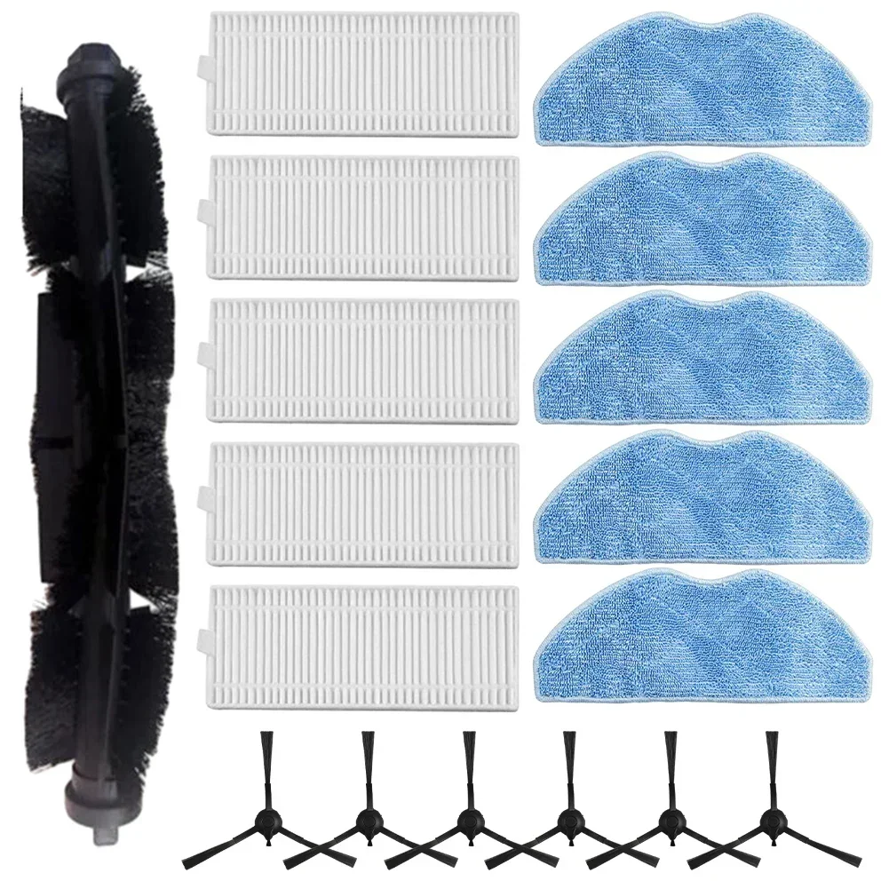 Main Side Brush Filter Mop Pad Kit For X10 SW Vacuum Cleaner Replacement Parts Household Cleaning Tools Accessories