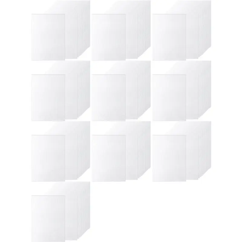PERFECT MODERN 150 Stück Schrumpfplastikfolien, geschliffene Schrumpfpapierfolien für kreatives Basteln, DIY-Schlüsselanhänger, für Je
