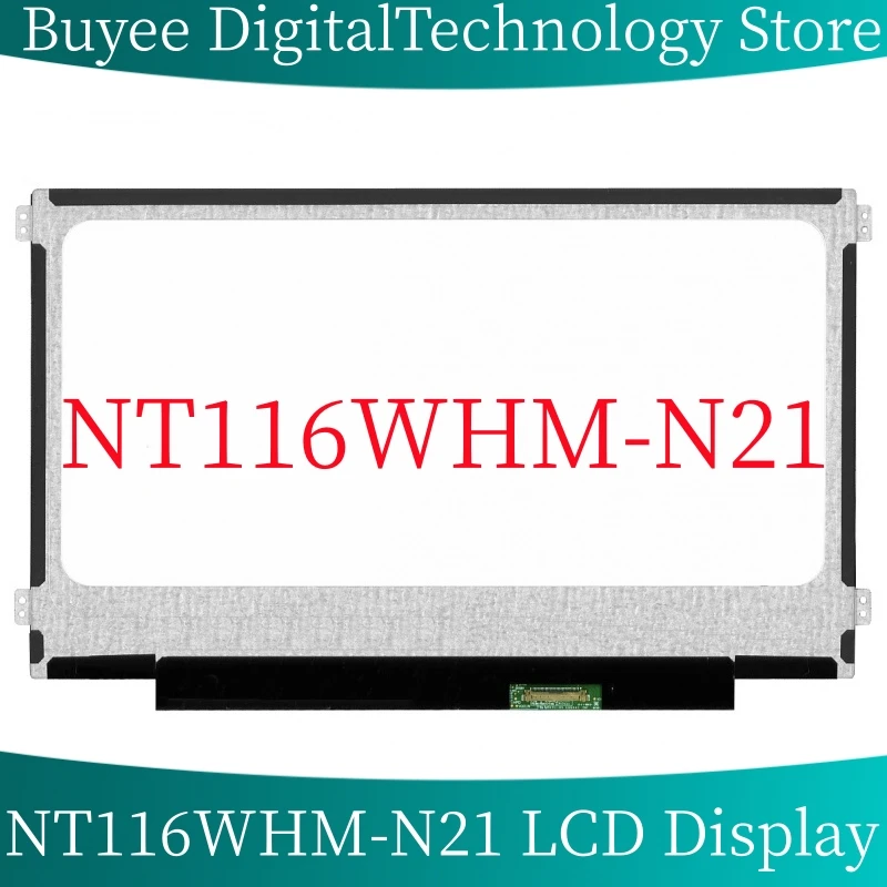 

Original 11.6" Laptop LCD Panel For Dell NT116WHM-N21 LCD Screen Display Panel Replacement 30pins NT116WHM N21