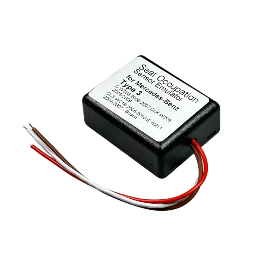 Type3 MB SRS Emulator Type 3 for Mer--ce-des Be-nz C W203 CLK W209 CLS W219 E W211 Seat Emulator Airbag Reset Tool