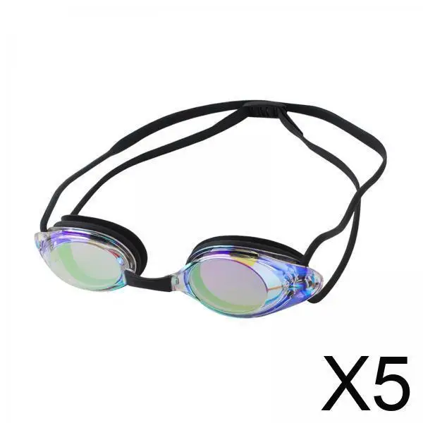 

Очки для плавания силиконовые, с защитой от запотевания, регулируемые, для взрослых, для бассейна и открытой воды