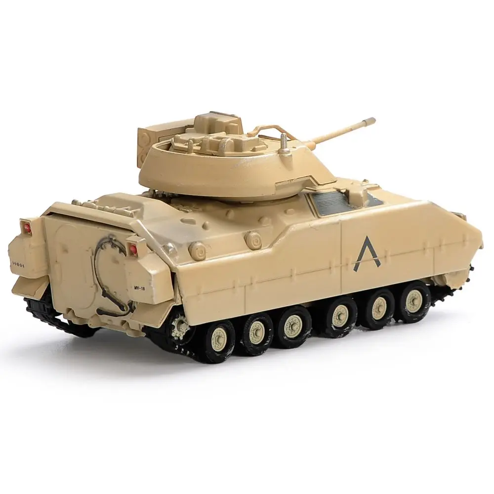 1/72 US Army M2A2 Infantry Fighting Diecast Military Battle Vehicles Tank Model