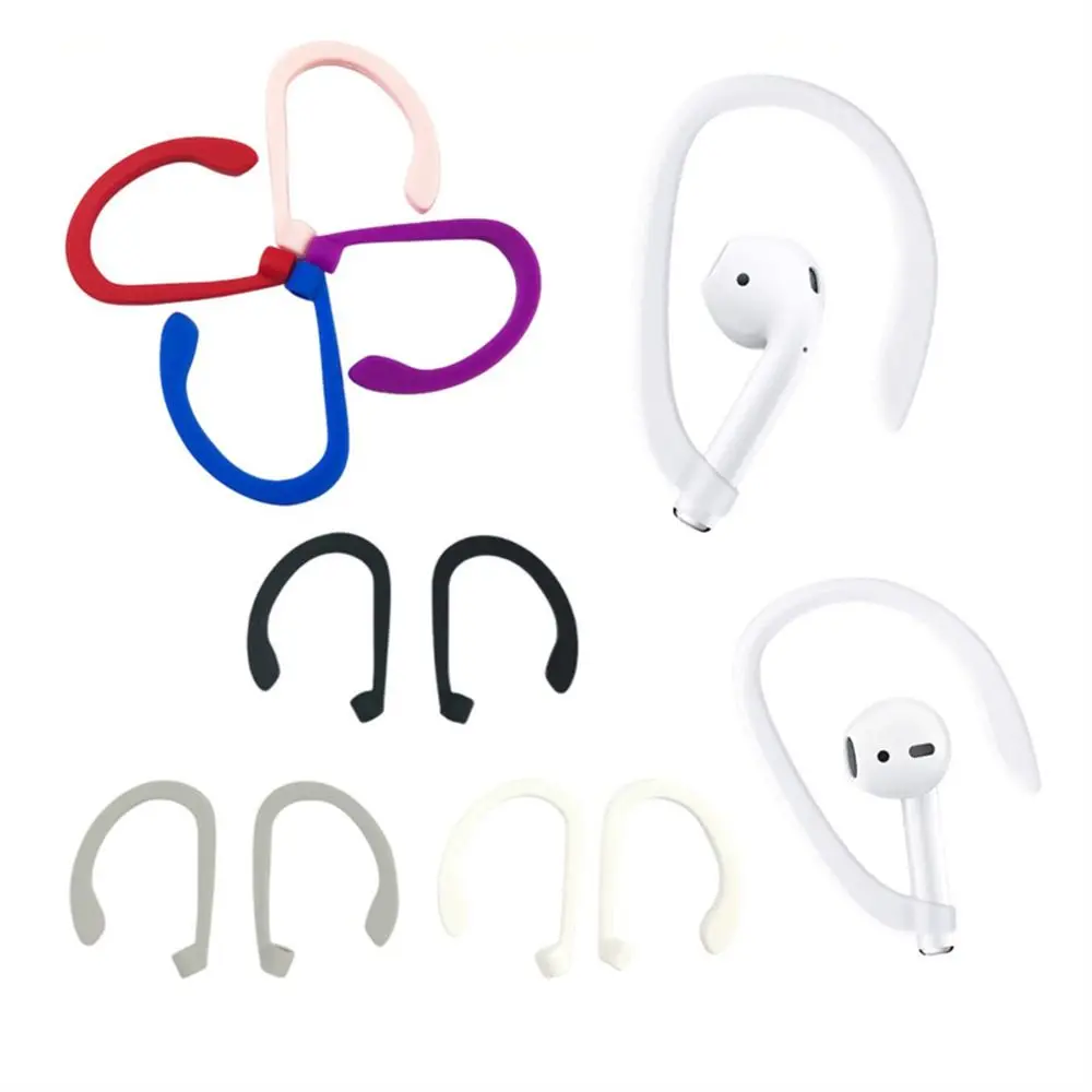 1Pair Sport Bluetooth Headset Earhook Wireless Headphone Mount Anti-lost Earphone Supplies Ear Hook Cap Earhooks Earphone Holder