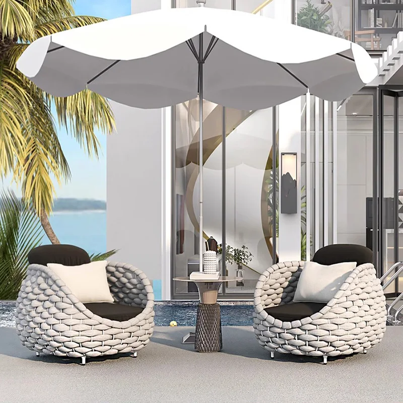 Italian Style Lazy Person's Garden Sofas Originality Designer Comfortable Garden Sofas Simplicity Outdoor Furniture Divano HBOS