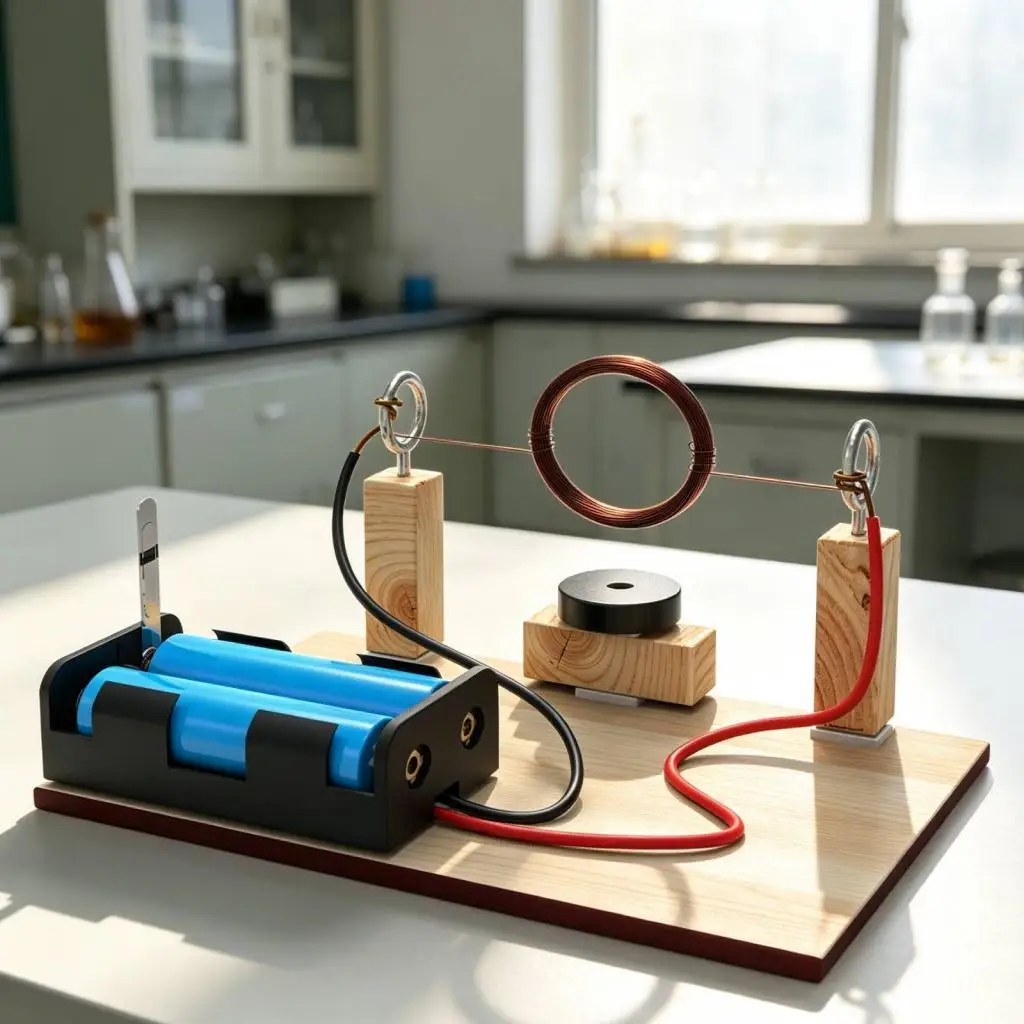 Physics Science Experiment Electric Motors Model School Teaching Aid for Children STEM Engineering Projects