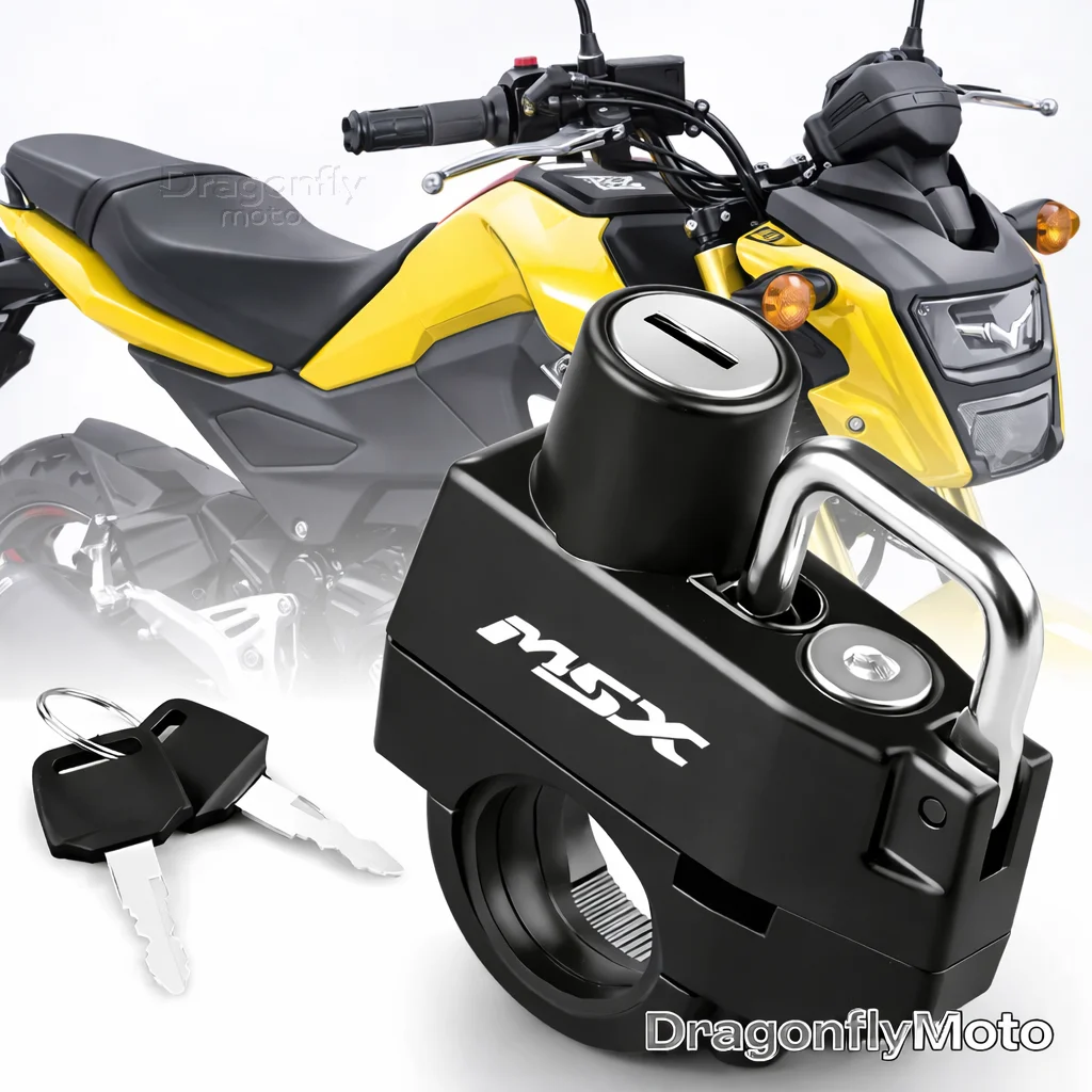 Motorcycle Helmet Lock For Honda Grom125 MSX125 MSX125SF Grom 125 MSX 125 125SF 2013-2022 Anti-theft Locker Helmet Lock Locking