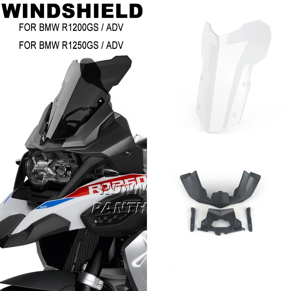 New Motorcycle Rally Rooster Head Windscreen Windshield Wind Deflector Spoiler Cover For BMW R1250GS R1200GS R 1250 1200 GS ADV