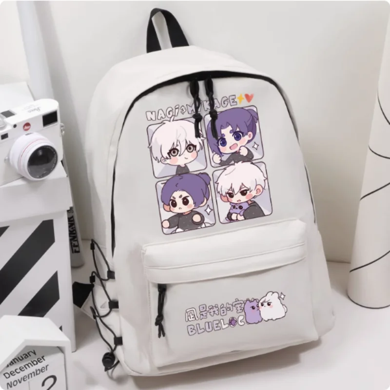 

Anime BLUE LOCK Nagi Seishiro Mikage Reo Cartoon Bag Women Man Fashion Leisure Teenagers Student Backpack Handbag B1805