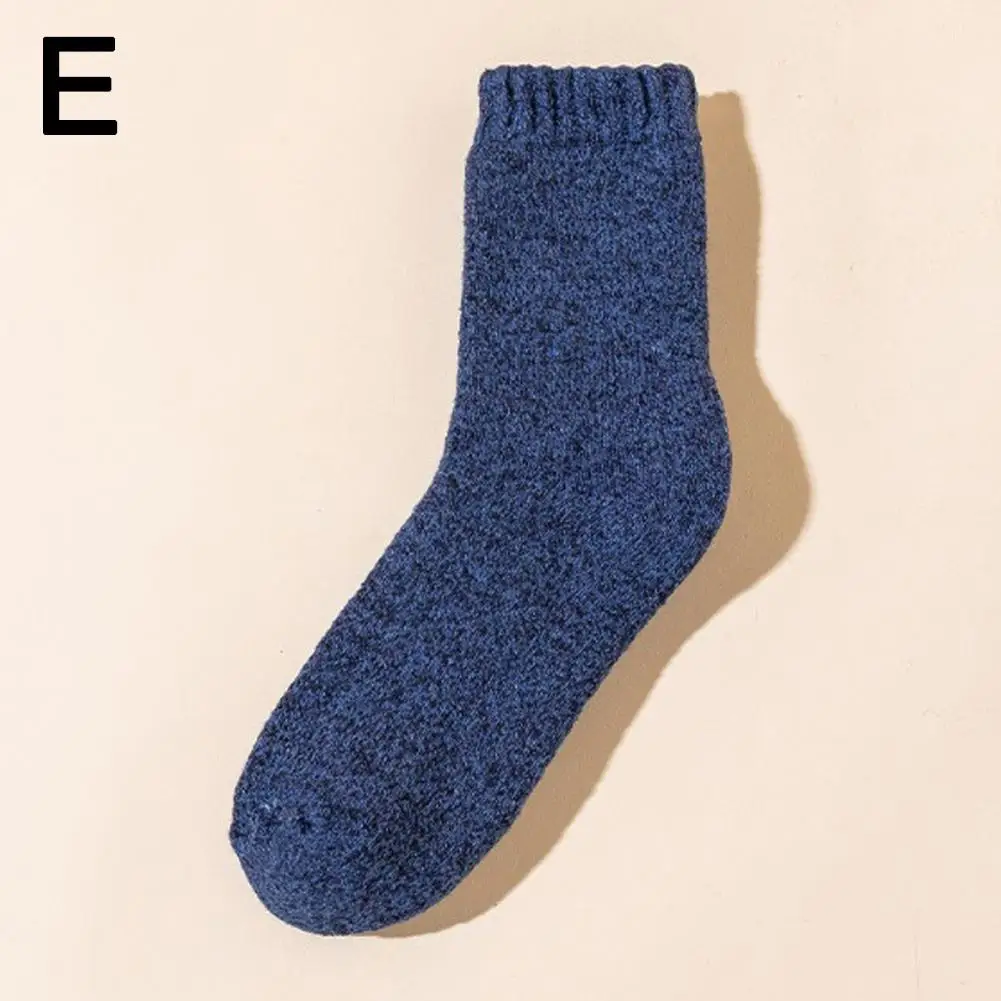 Paquete de 1 par de calcetines térmicos de invierno para hombres y mujeres, calcetines aislados para clima frío, senderismo al aire libre, esquí, nieve cálida, gruesa, calentada, So O2K3