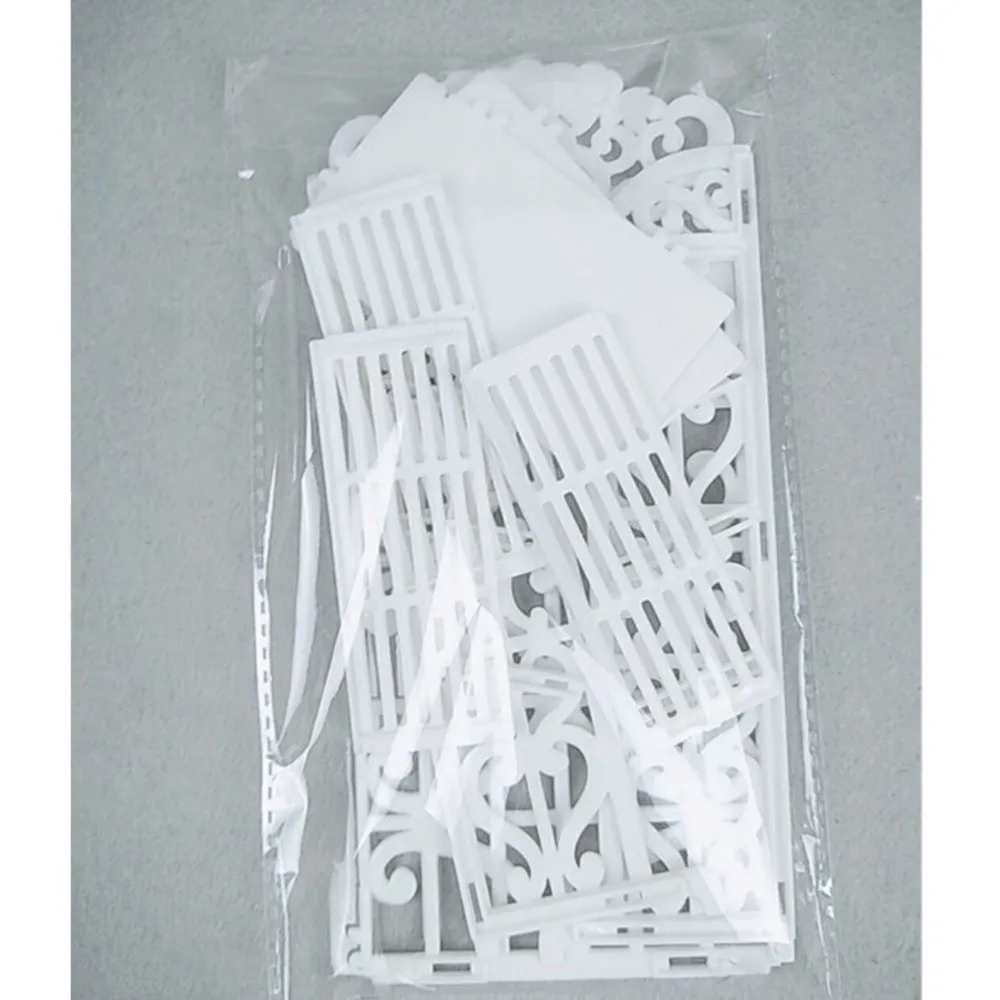 Plastic 5 Layers White Doll Shoes Rack / Random 12 Pairs Shoes Dollhouse Furniture Accessories for Barbie Doll Kids Toy - view 4