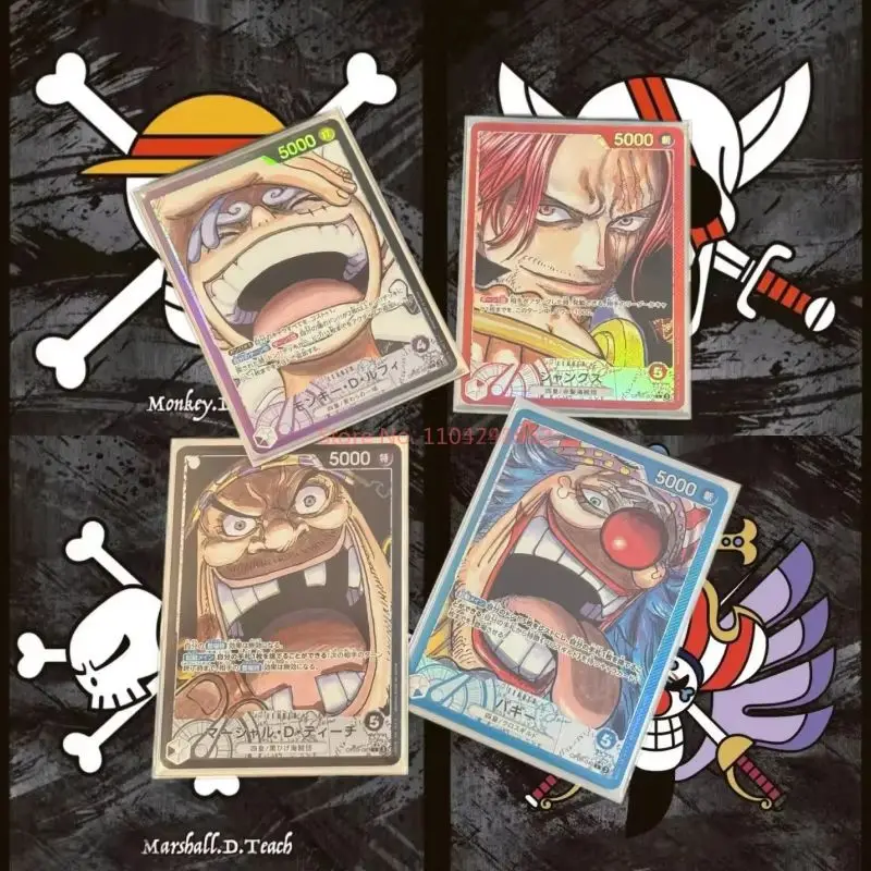 핫 오리지널 반다이 원피스 OP-09 부스터 박스 애니메이션 신세기의 원피스 일본판 TCG 카드 수집 카드