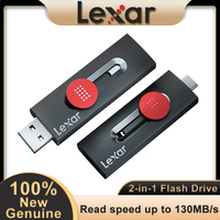 Lexare JumpDrive Dual Drive D300 USB 3.2 Gen 1 Type-C 32GB 64GB 128GB 256GB Read up to 130MB/s for iPhone 15 tablet PC computer