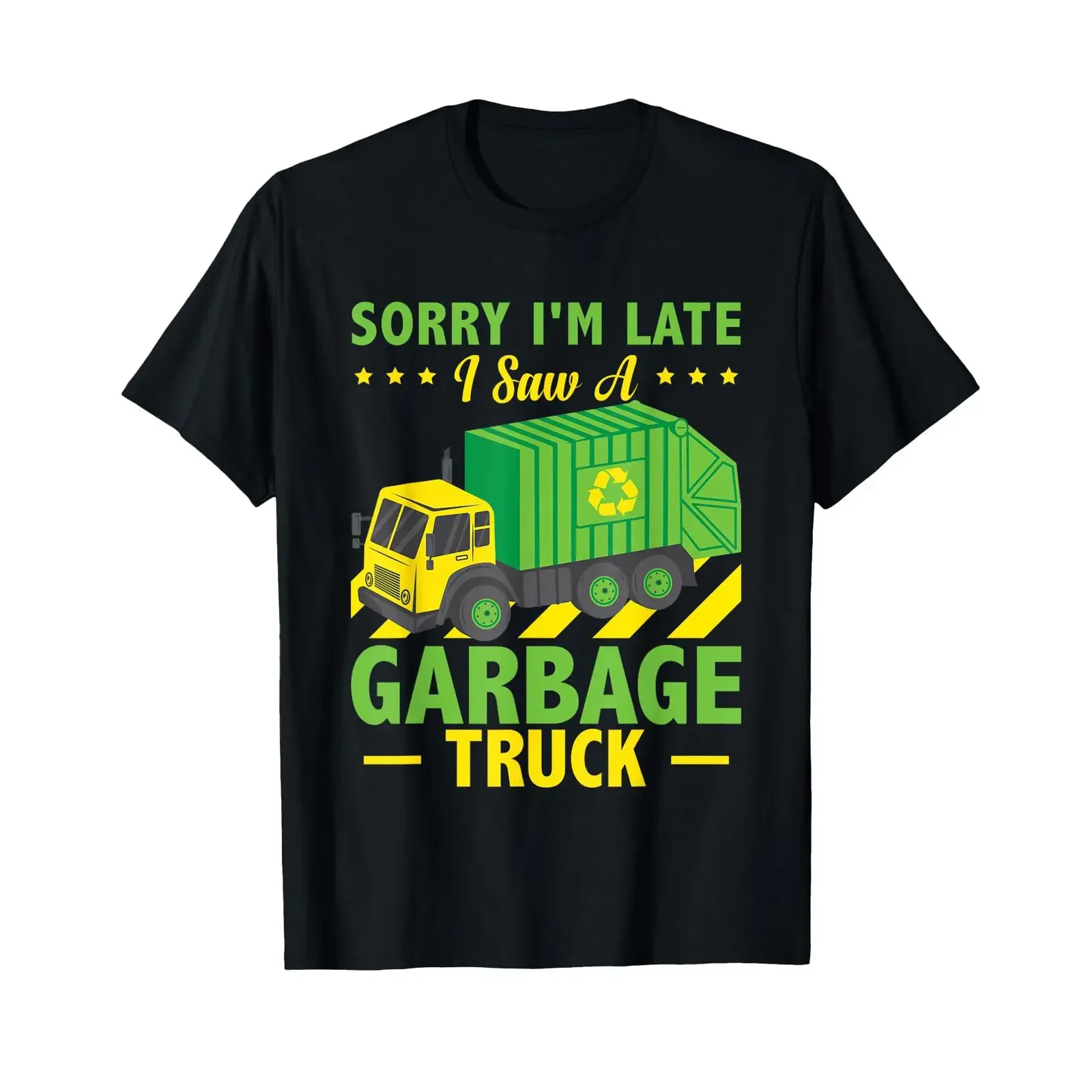 Trash Trucks Recycle Garbage Truck T Shirt vintage Washed Versatile Breathable Stretched fashion streetwear designer clothes