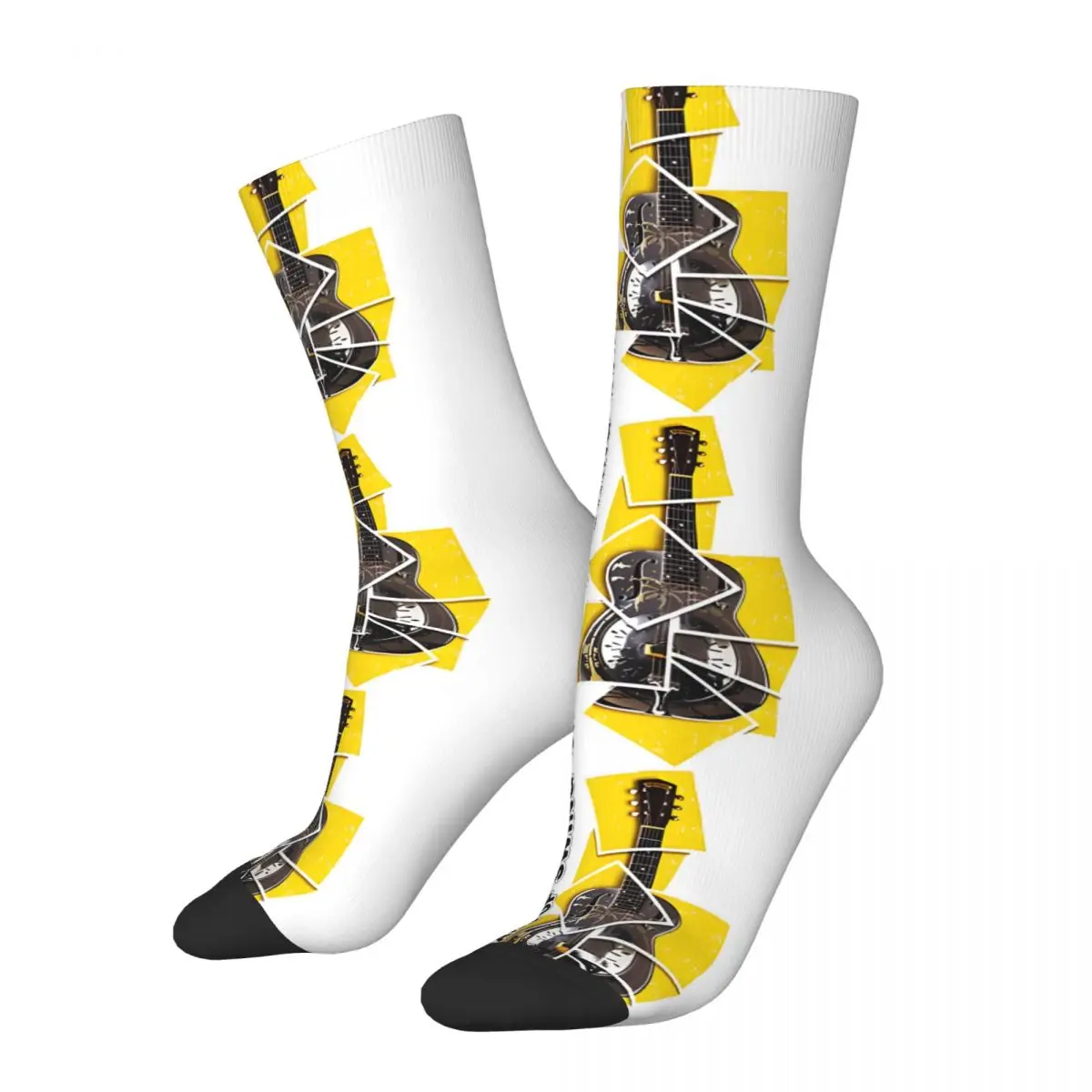 Hip Hop Vintage Brothers In Arms, banda de música de Rock Unisex, Straits, Harajuku, sin costuras, estampado divertido, novedad, feliz, calcetín de tripulación