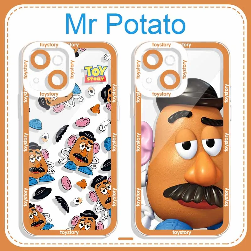 Disney Toy Story Potato Soft Silicone Case for OnePlus 8 8T 9 9T 10 Pro 9R 9RT Nord One Plus 1+9R 1+8 1+8T 1+10Pro Cover Funda