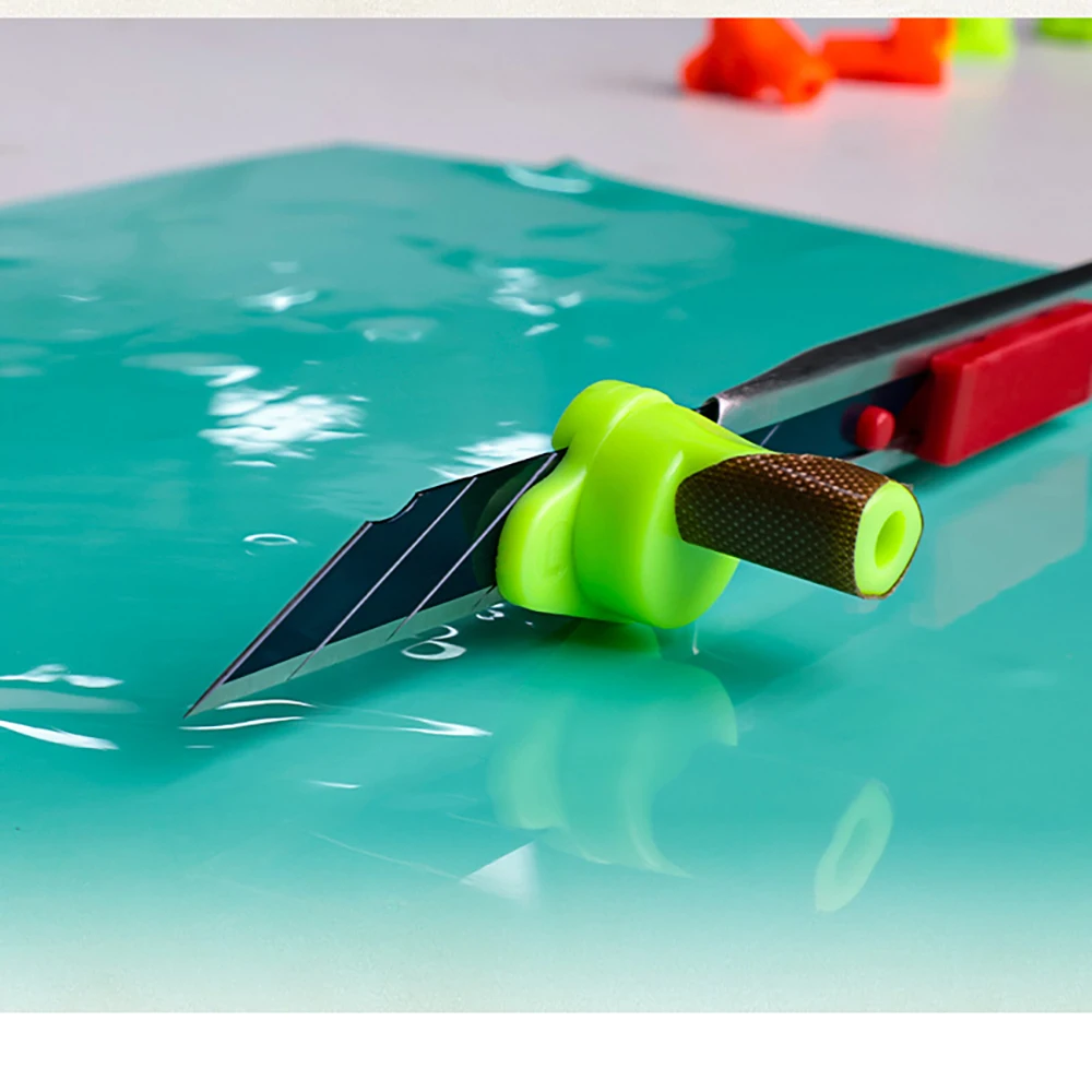 ALIWRAP Magnetic Stopper Holder Precision Edge Trimming Tool for Vinyl Car Wrap Film Cutting Utility Knife Cutter Auxiliary Tool