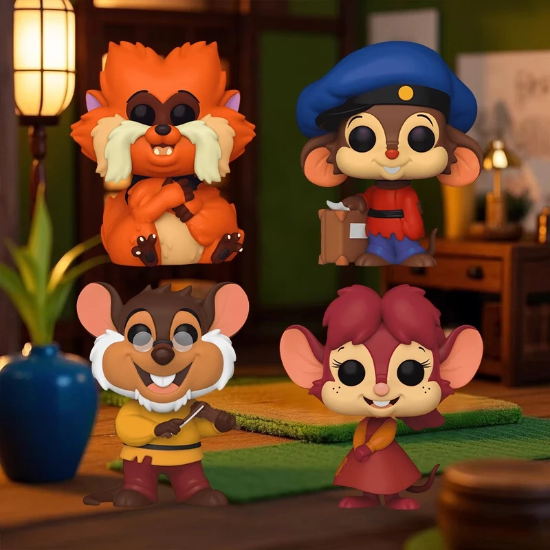 

Genuine Edition FUNKO POP《Fievel From An American Tail》Anime Action Desktop Decoration Ornament Model Toys Collectible Model
