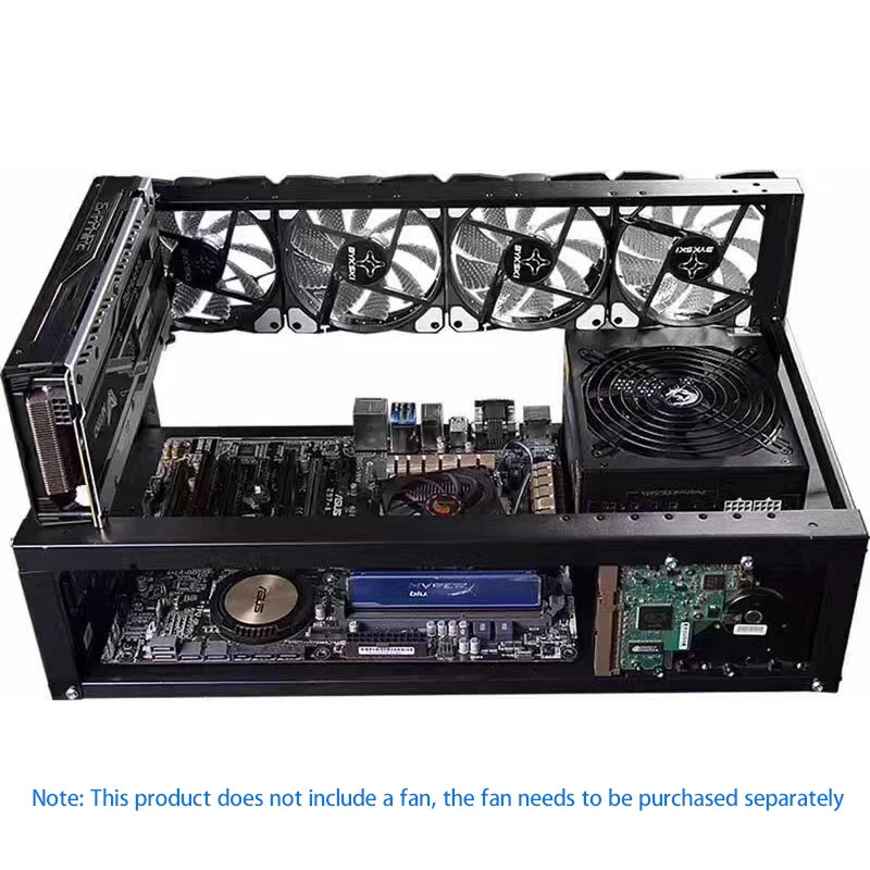 Graphics Card Fixing Bracket Computer Open Chassis Computer Rack 6-8 Graphics Card Bracket Studio Computer Bracket