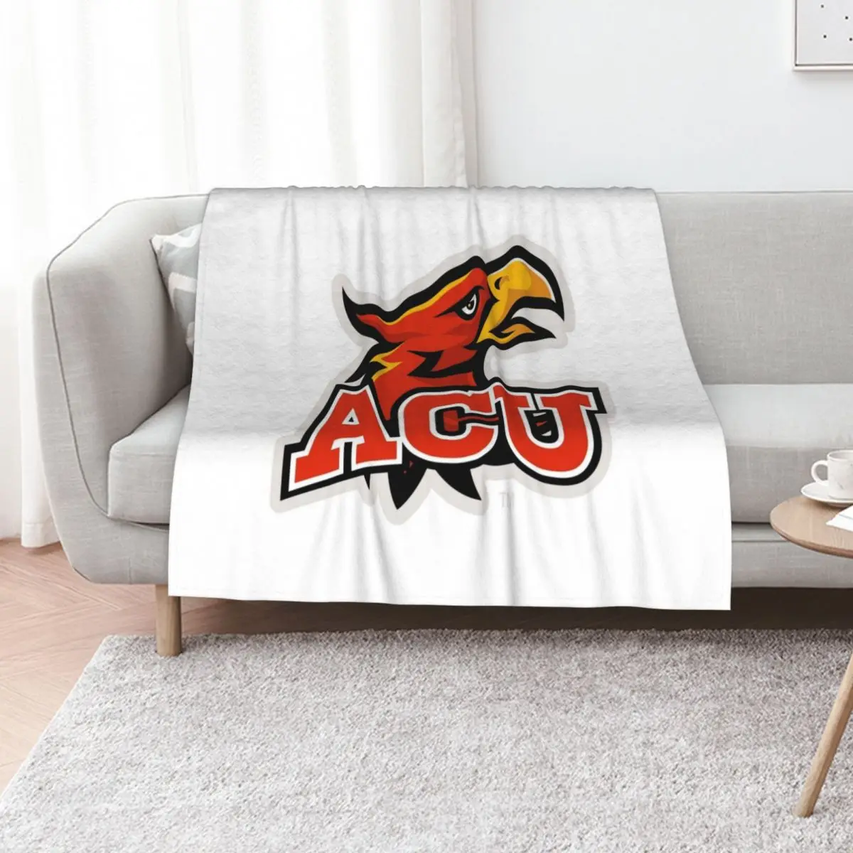 

Arizona Christian University firestorm Throw Blanket Cute Plaid Blankets Sofas Of Decoration Soft Plaid Multi-Purpose Blankets