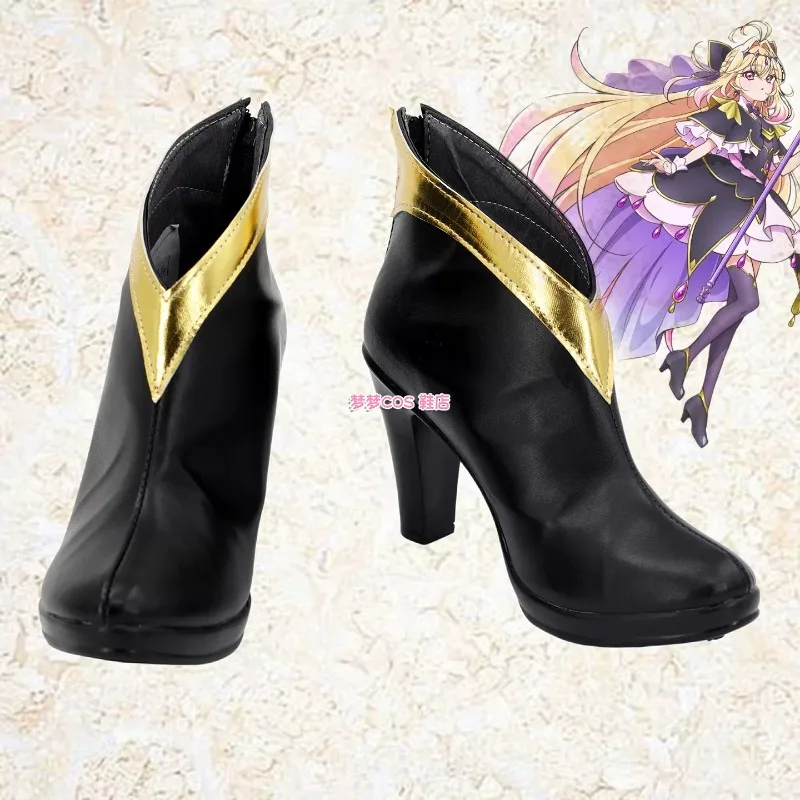Star Detective Precure! Anime Moria Ruruka Cosplay Shoes Sweet Lolita Halloween Carnival Cos