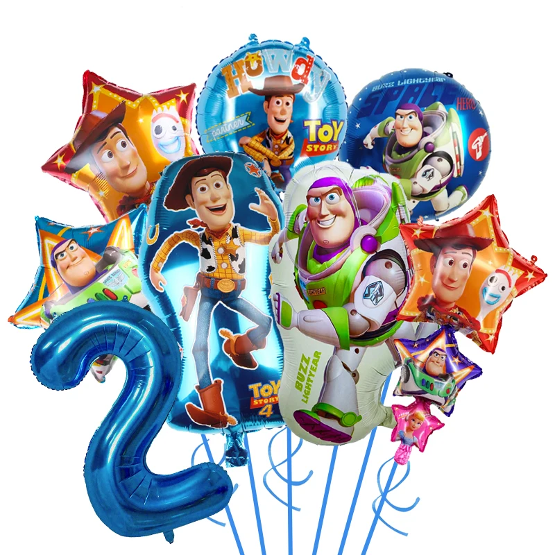 Geburtstagsparty-Dekorationsset Einweg-Tischgeschirr Teller Becher Tischdecke Ballon Geschenktüte Babyparty Kinder 1.-9. Geburtstag Partyzubehör