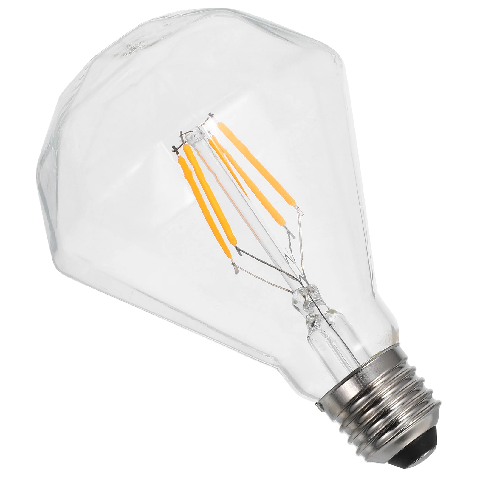 

Retro Vintage Light Bulb E27 Screw Base Edison Globe Clear Glass Decorative Led Stained Fancy Creative
