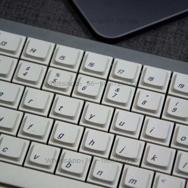 Minimalist wind PBT thermal sublimation LAK-75 with column low axis keyboard advanced low axis keycap cross