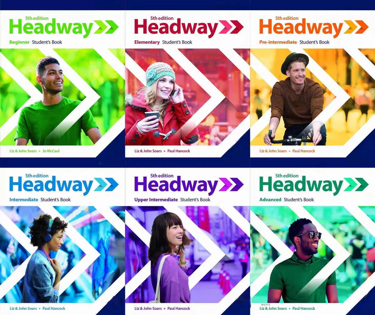 2 books/set New Headway Beginner-Advanced Student's Workbook Teacher's Book Ox ford 5th Edition for Learning English