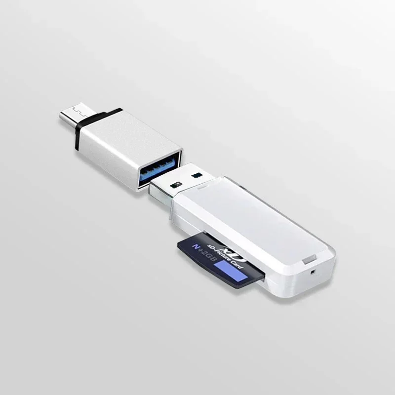 Original XD Picture Card Reader USB 2.0 Speicheradapter für Olympus Fuji Kameras Typ C auf Micro USB Typ C OTG Ugreen