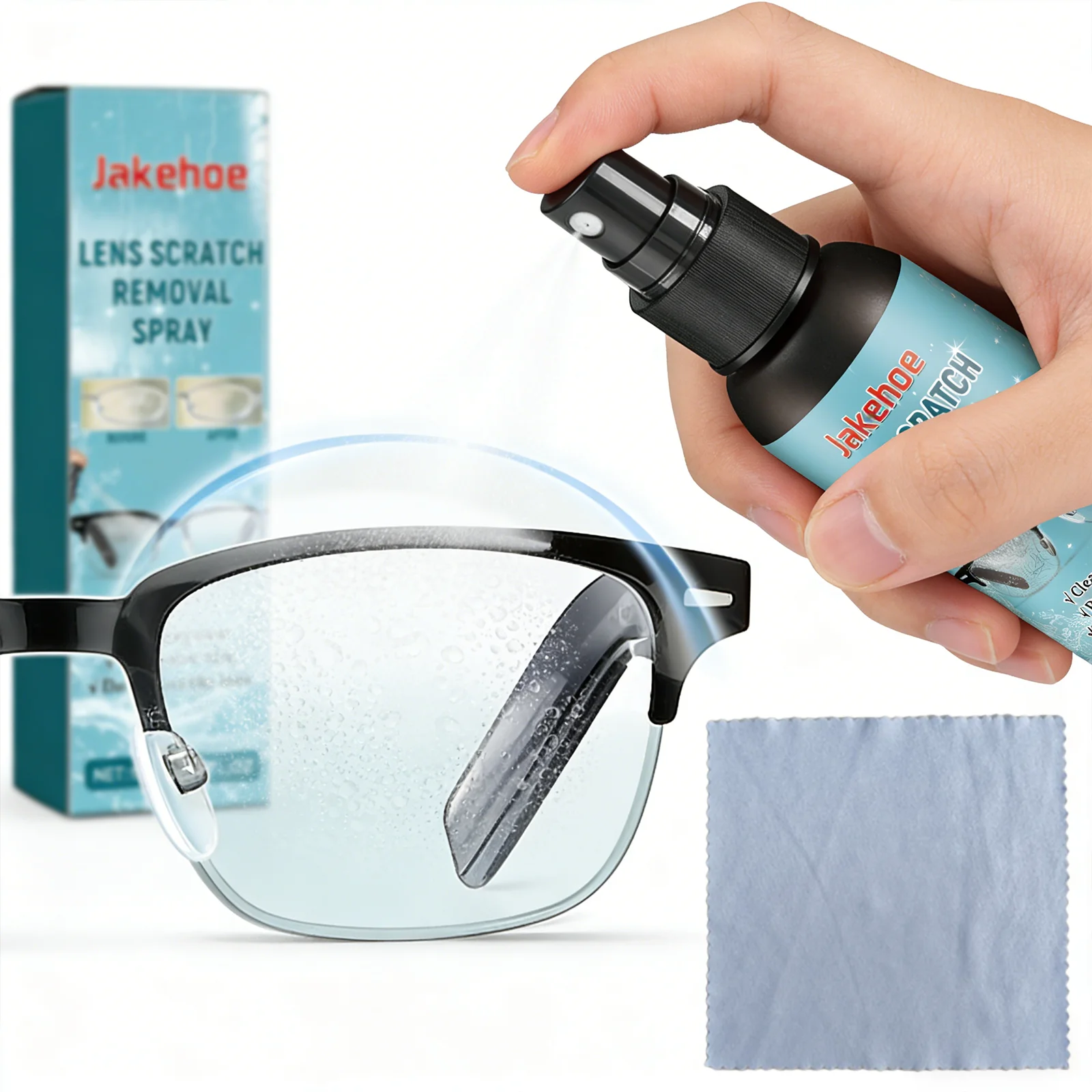 

Спрей для очистки линз очков, средство от запотевания, для мгновенной четкости зрения, удаления масляных пятен, набор для чистки солнцезащитных очков и экранов, 100 мл