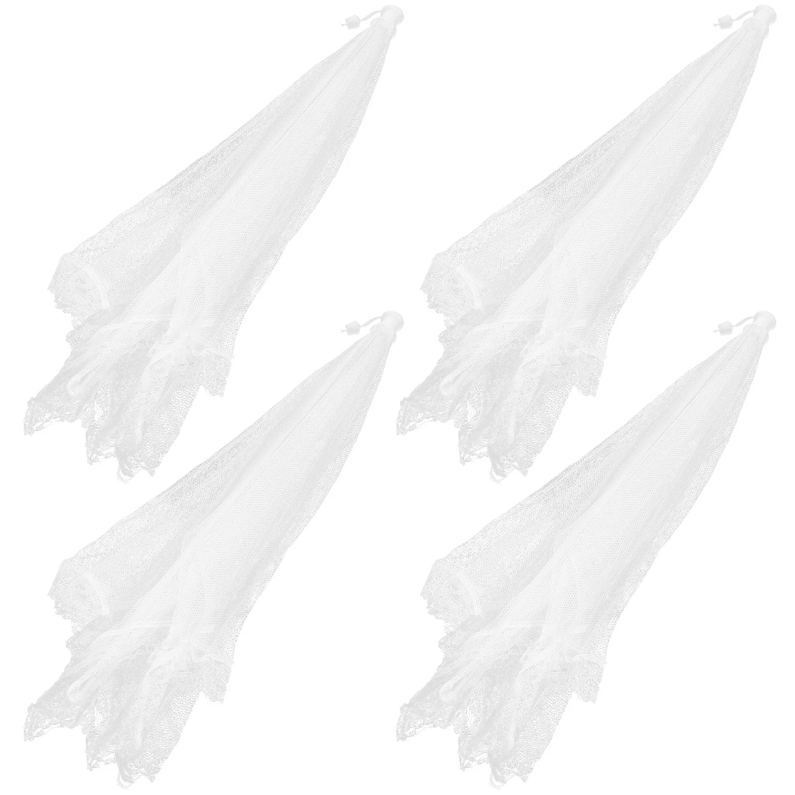 

4Pcs Food Cover Mesh Tent for Outdoors Camping Picnic Party Dust Proof Dish Net Kitchen Restaurant Use Sturdy Smooth