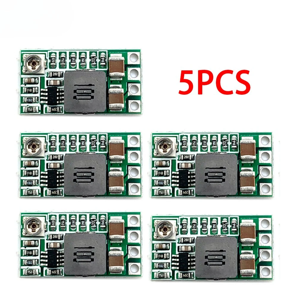 1-5pcs 3A Mini DC-DC Step Down Power Module 12-24V Input Adjustable Output 1.8V 2.5V 3.3V 5V 9V 12V Buck Converter 97.5%
