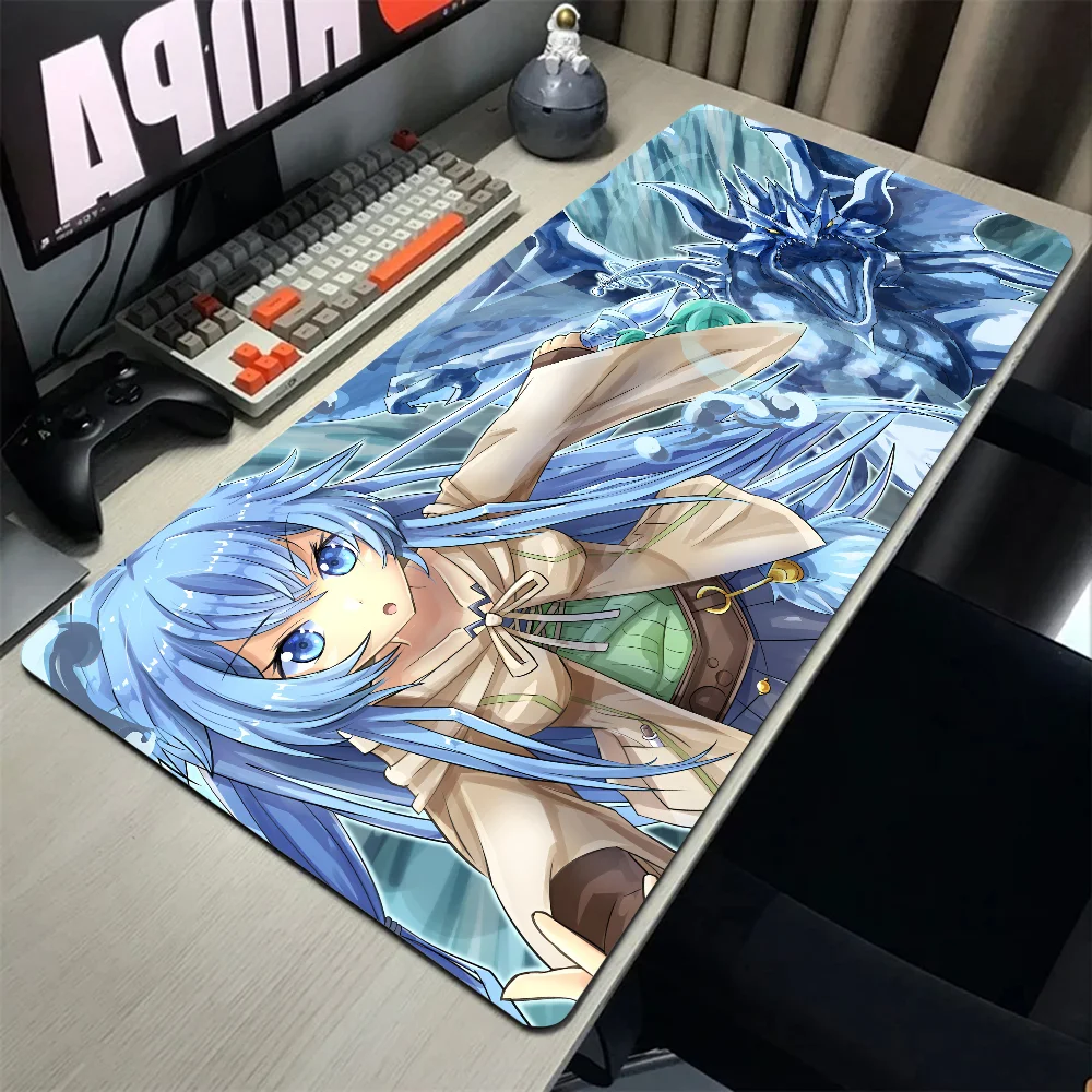 Eria the Water Charmer Yu-Gi-Oh! Mousepad Mouse Mat Desk Mat With Pad gaming accessories Prime Gaming XXL Keyboard Pad Stitch Pa