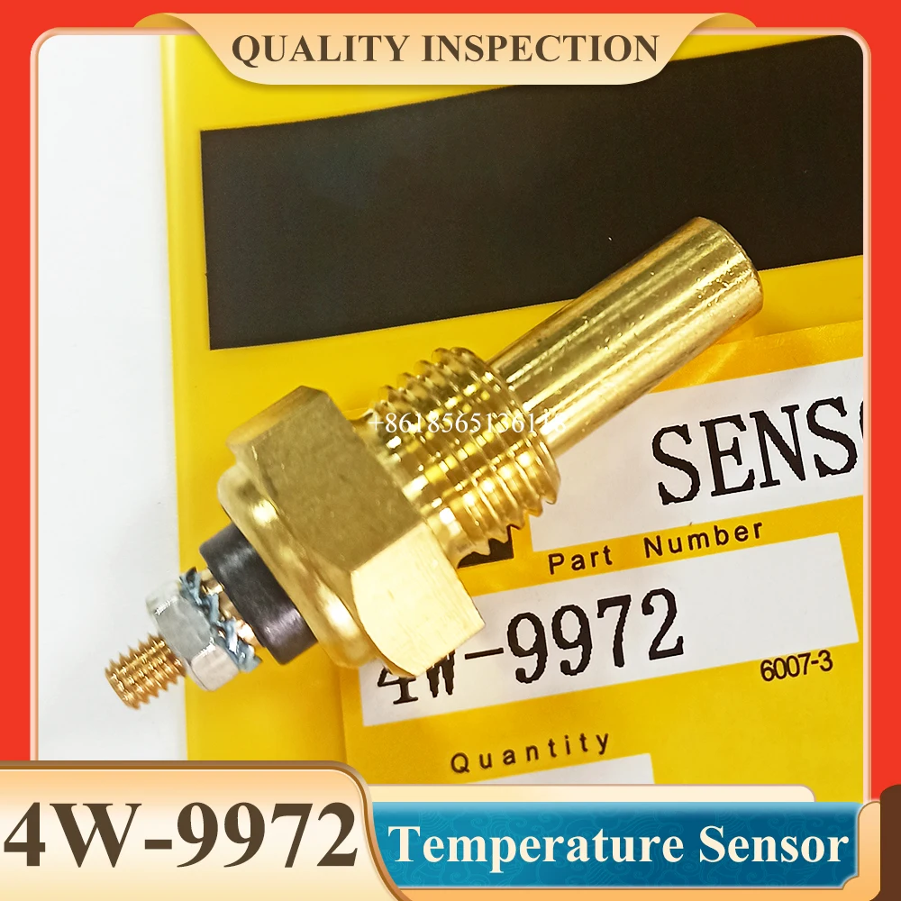 

High Quality Water Temperature Sensor 4W-9972 4W9972 For Engine 3116 3114 3126 Wheel Loader 918F