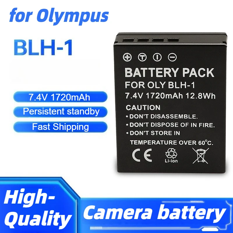 

BLH-1 BLH1 BLH 1 Rechargeable Camera Battery for Olympus E-M1 Mark II EM1-2 EM1 Mark BLH1 Camera Battery