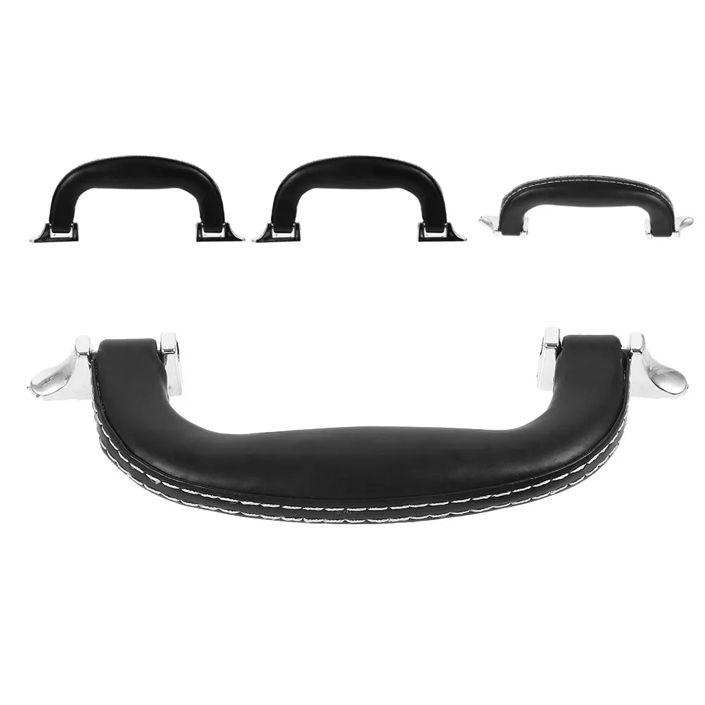 

4Pcs PU Luggage Handle Replacement Plastic Ergonomic Grip for Suitcases Travel Bags Boxes Toolboxes Travel Use