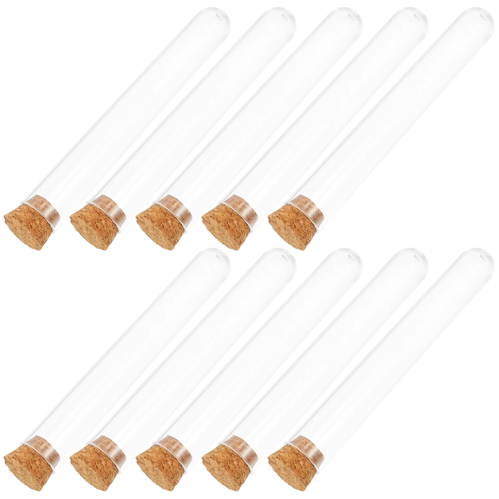 

30 Pcs Corks Test Tube Sample Tubes Laboratory Bead Small Scientific Experiment Testing Vials