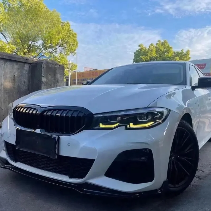 Gelbe Angel Eye DRL-Boards für 2019–2022 BMW 3er G20 320i 330i M340i LED-Scheinwerfer-Tagfahrlichtmodule – Detail 5