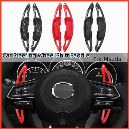 Paleta de cambio de volante de coche para Mazda 2 3 6 CX-3 CX-4 2013 CX-5 2016 2017 2018 MX-5 Atenza Axela 2014-2018 DSG