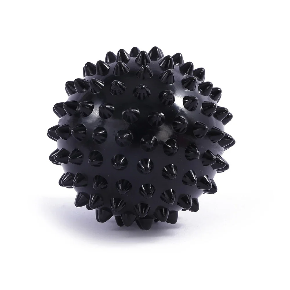 Massage Lacrosse Ball, Spiky Massage Ball, for Deep Tissue, Trigger Point and Myofascial Release, Muscle Knots, and Yoga Therapy