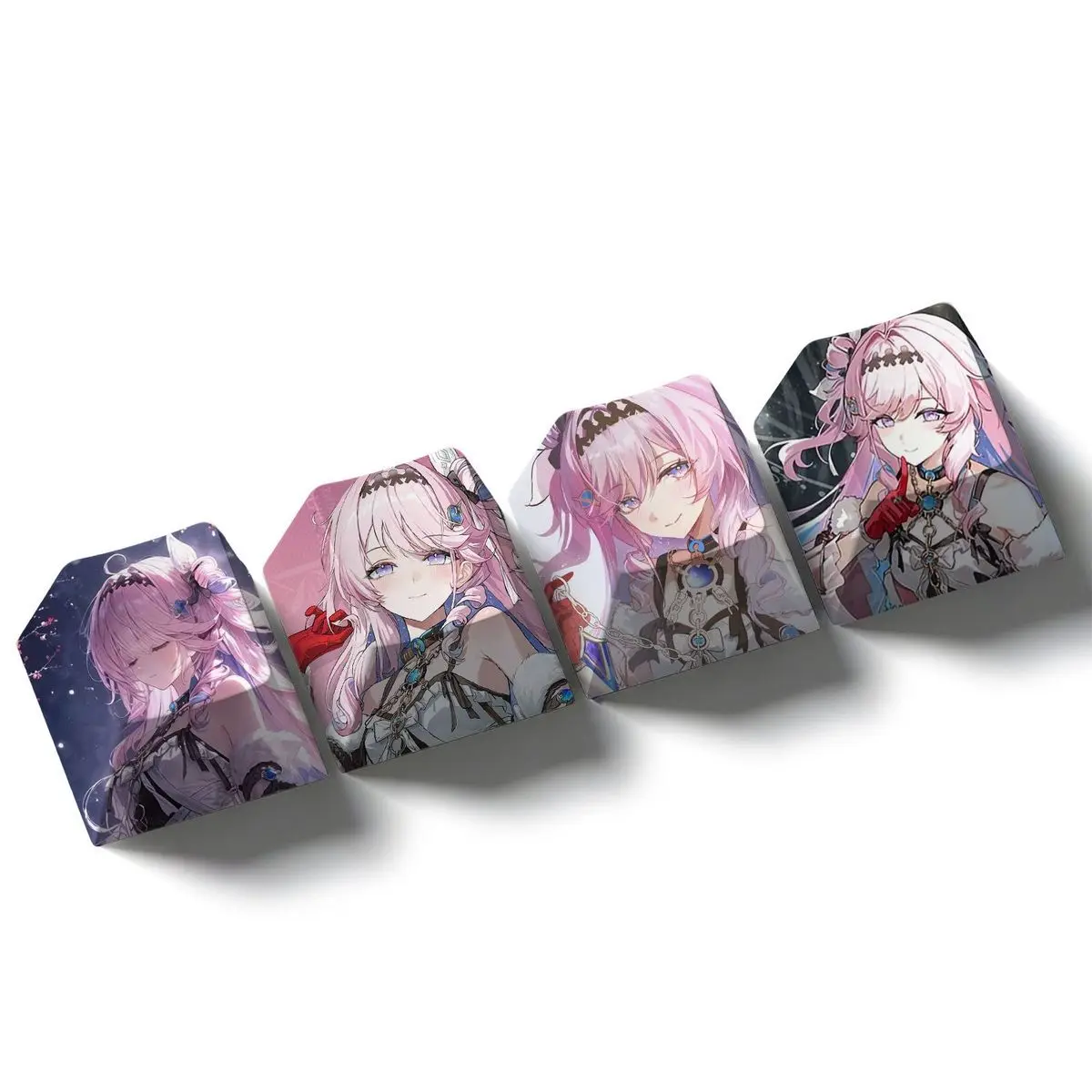 MAIMOOO Personalized Denia Keycaps Cherry Profile PBT Wuthering Waves Anime Game Supplement Keycap for Mechanical Keyboard 7Keys view 3