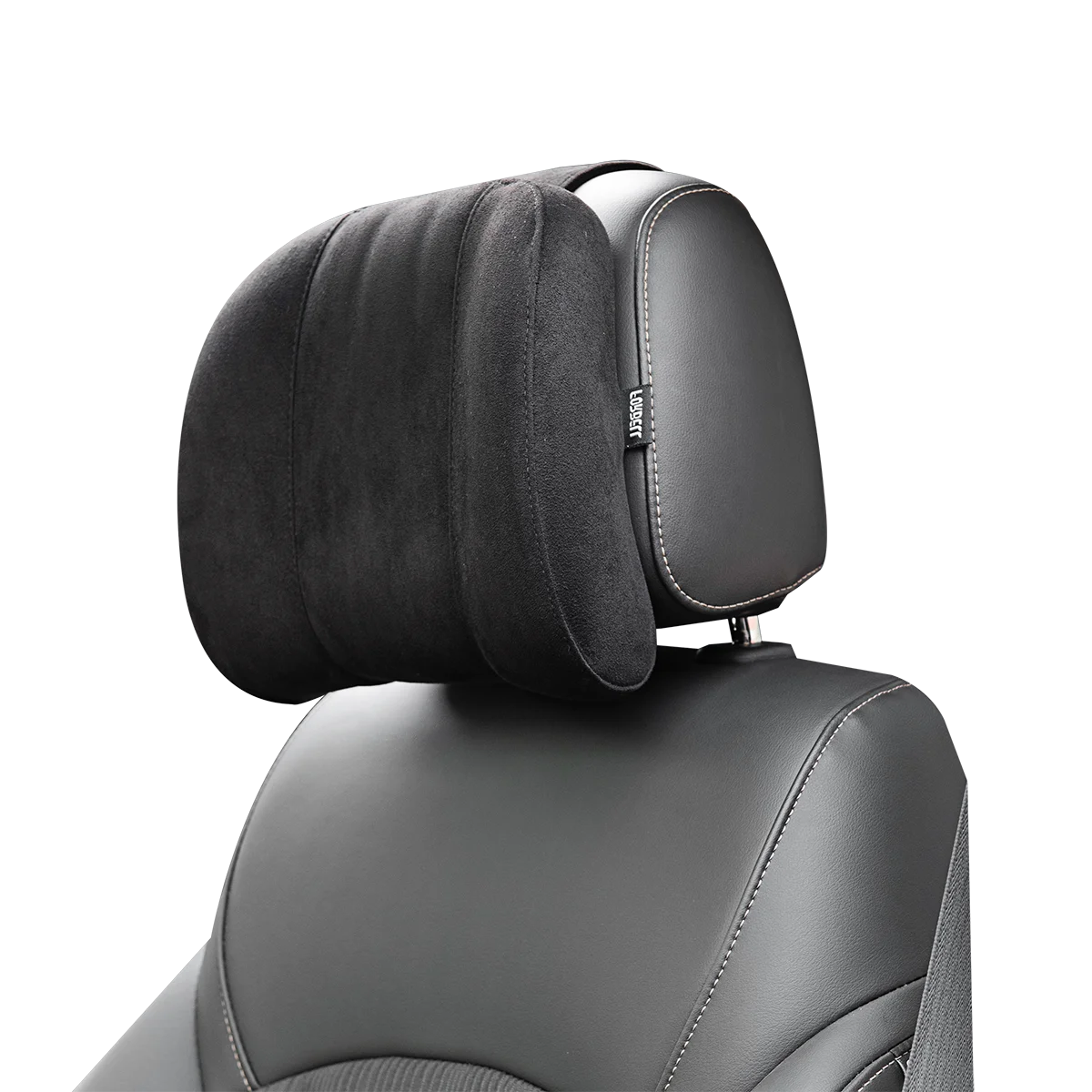 Forbell Car Headrest Pillow for Driving, Suede Memory Foam Car Neck Pillow, Soft Ergonomic Car Seat Neck Support Pillow