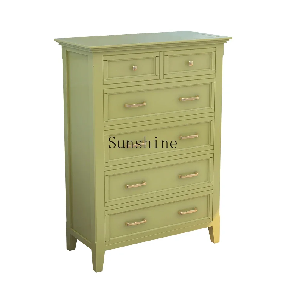 Living room chest high value locker bedroom clothing storage cabinet