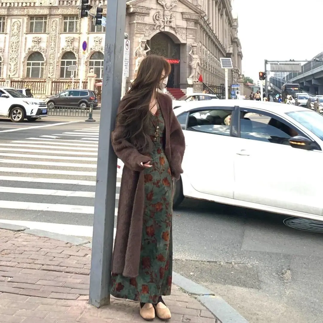 فساتين نسائية أو عيد الميلاد بدون أكمام مخططة مخططة شريط عمودي حواف هندسية قطرية شبكة فنية حديثة وفريدة من نوعها أنيقة #6