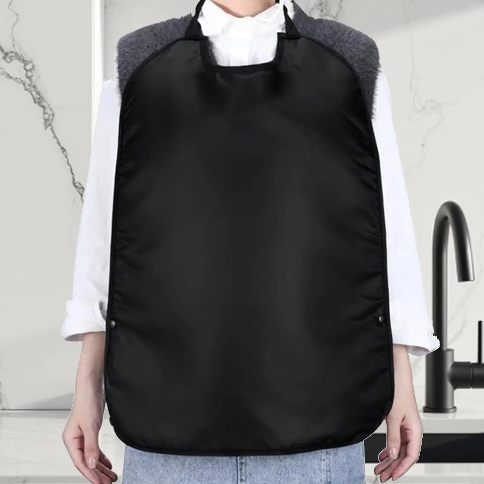 Adult Bibs For Seniors Elastic Waterproof Adult Dining Bibs Crumb Catcher Washable Feeding Apron For Hospital Seafood Dining