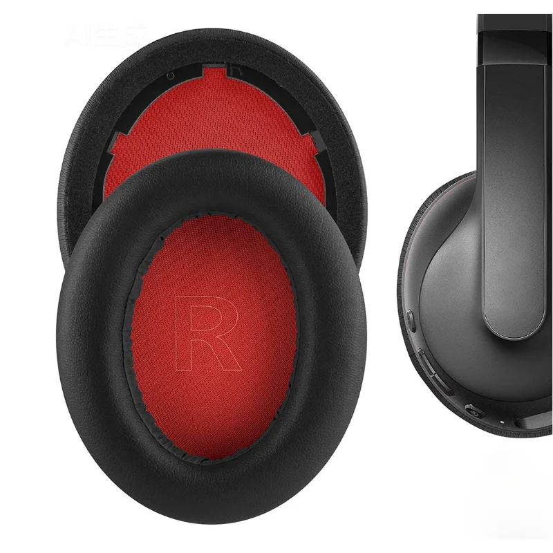 استبدال بطانة للأذن البروتين لسماعات Anker Soundcore Life Q10 Q20 Q30 Q35 وسائد أذن رغوية ناعمة عالية الجودة 10.26